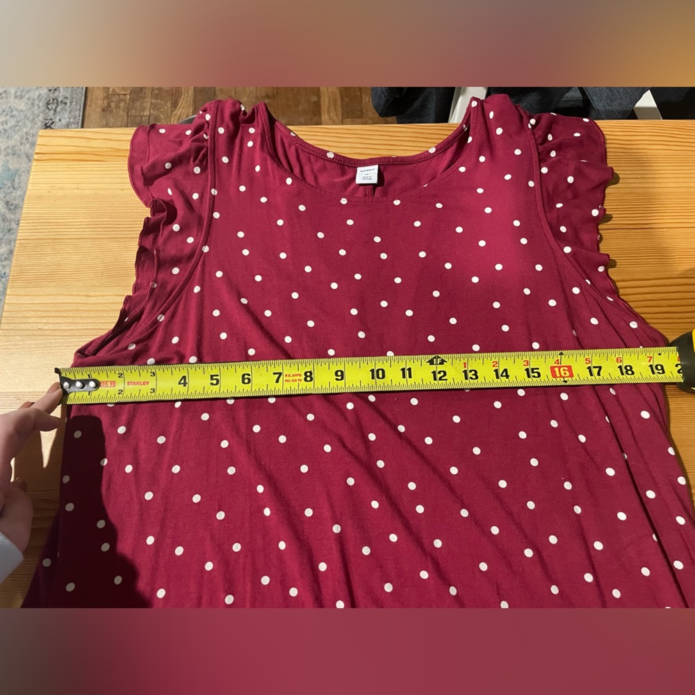 RED POLKA DOT DRESS - Picture 7 of 7